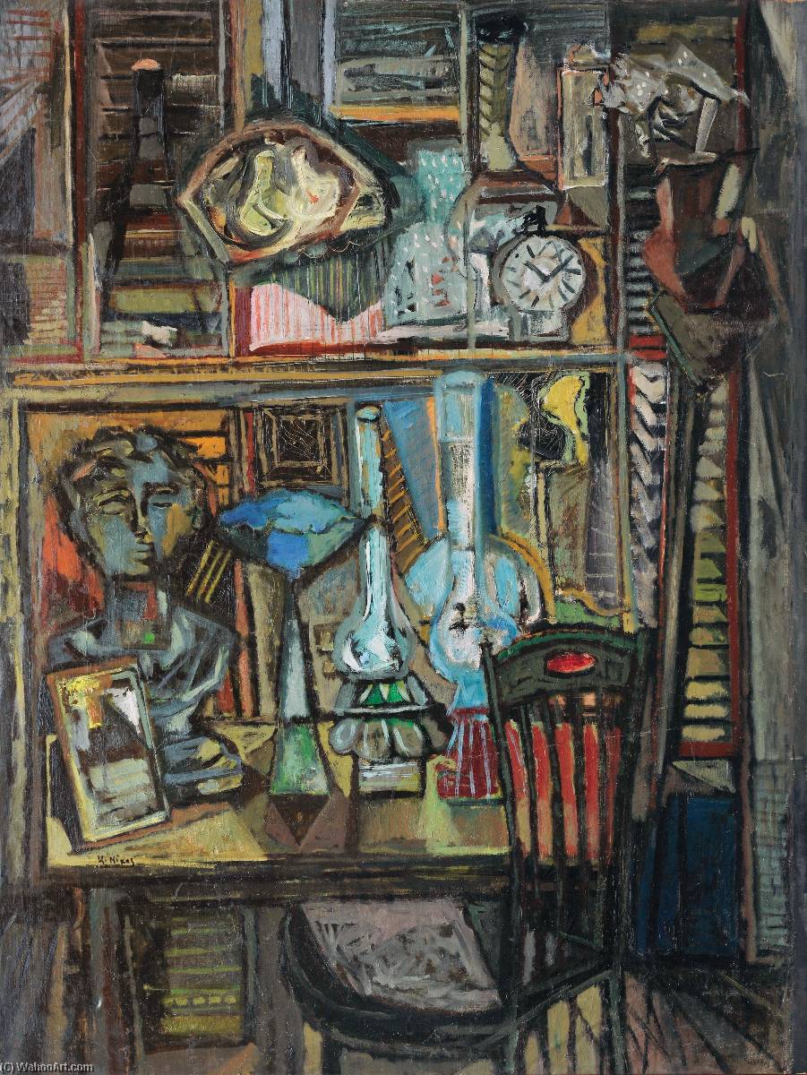 Still Life With Lamp — Nikos Kessanlis