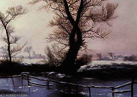 The Frozen Pool — John Berney Ladbrooke