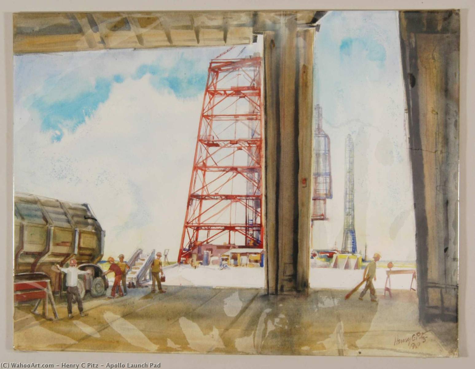 Apollo Launch Pad — Henry C Pitz