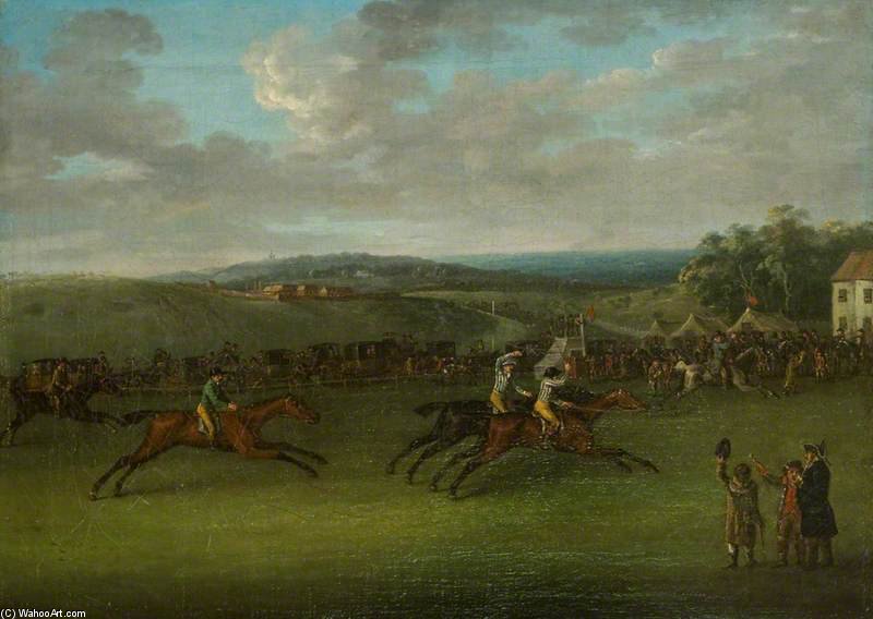 The Second Year Of The Derby Stakes At Epsom — John Nost Sartorius