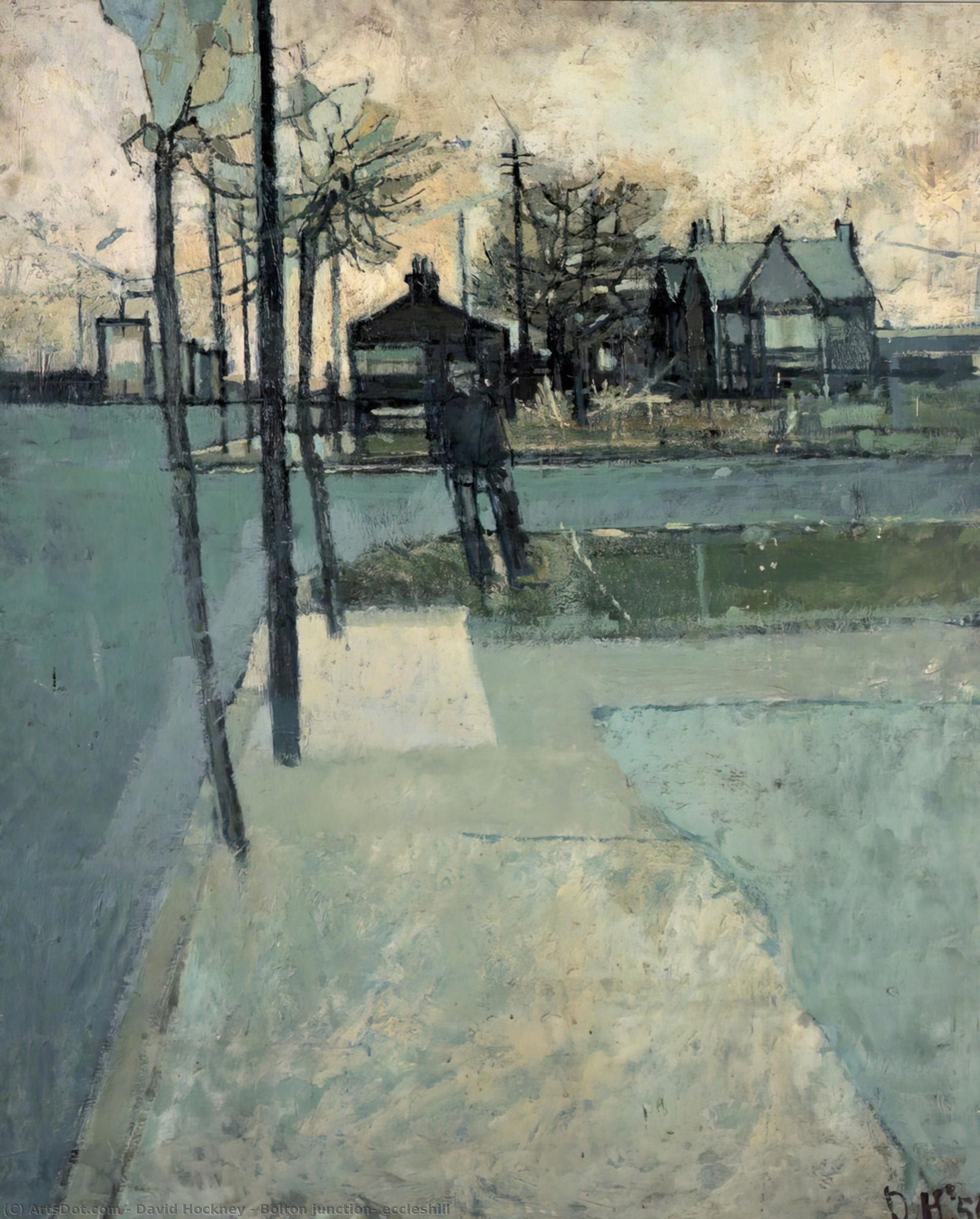 Bolton Junction, Eccleshill — デイヴィッド・ホックニー