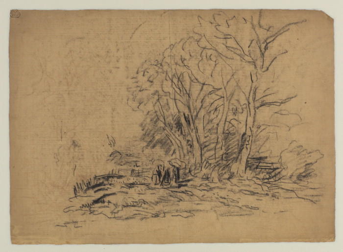 Landscape With A Clump Of Trees — David Cox