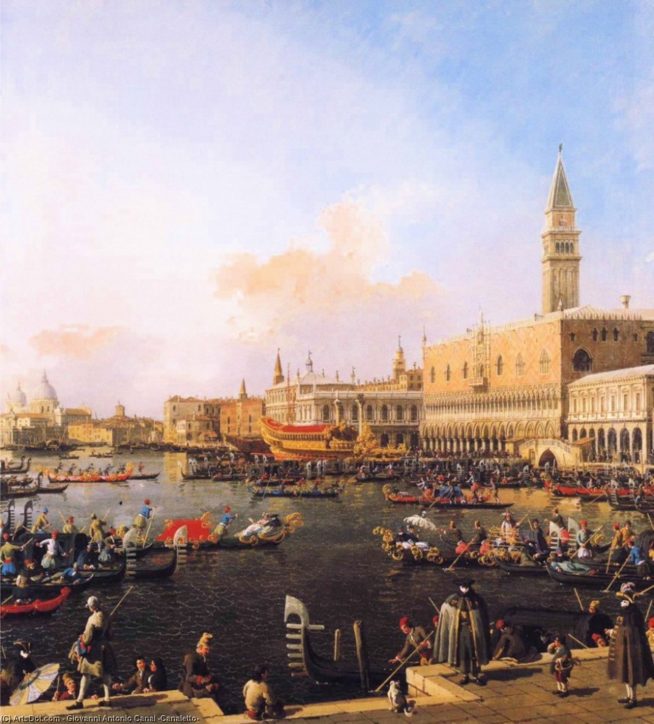 Venice, Bacino Di San Marco On Ascension Day — Canaletto