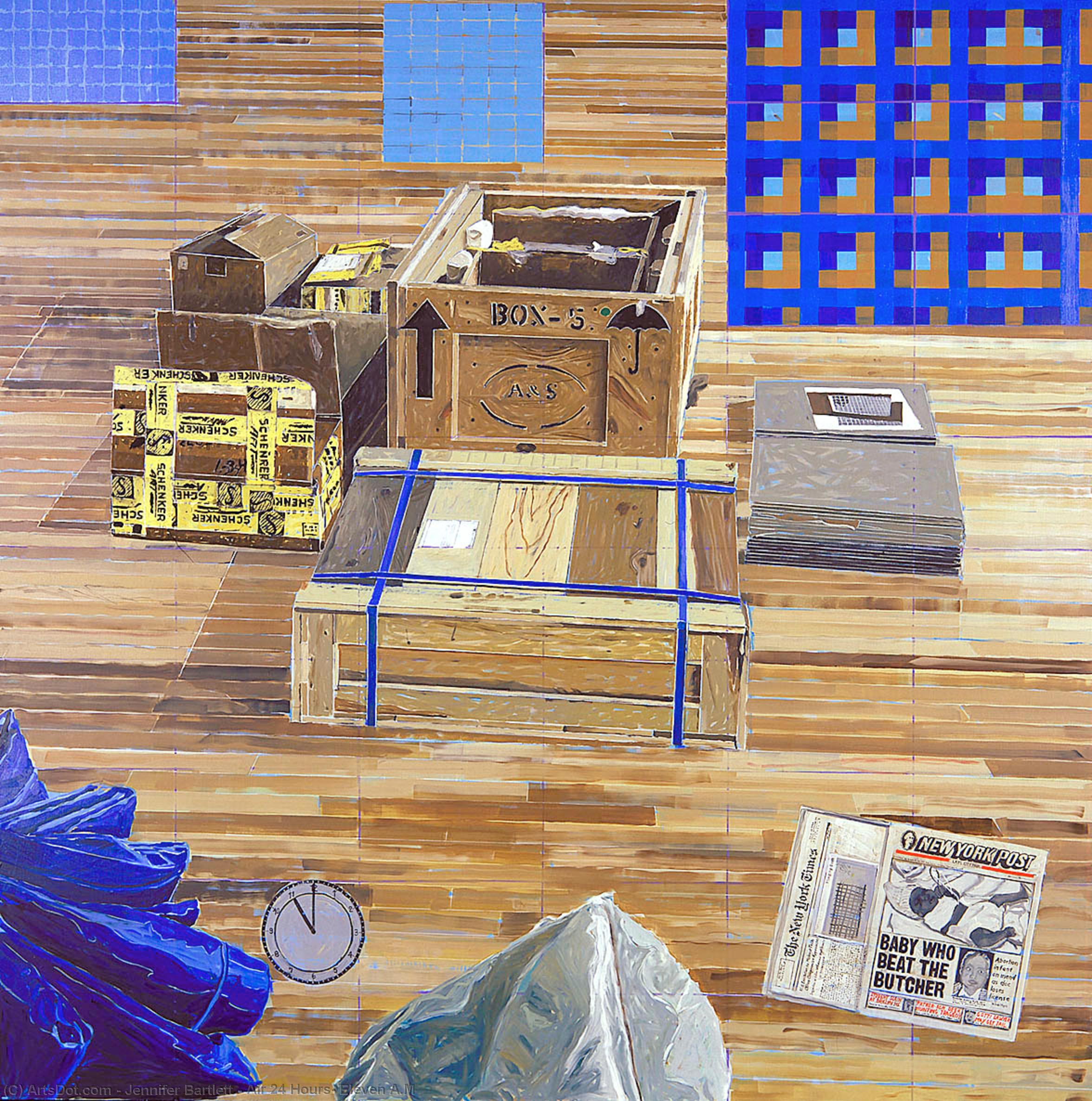 Air 24 Hours, Eleven A.m — Jennifer Bartlett