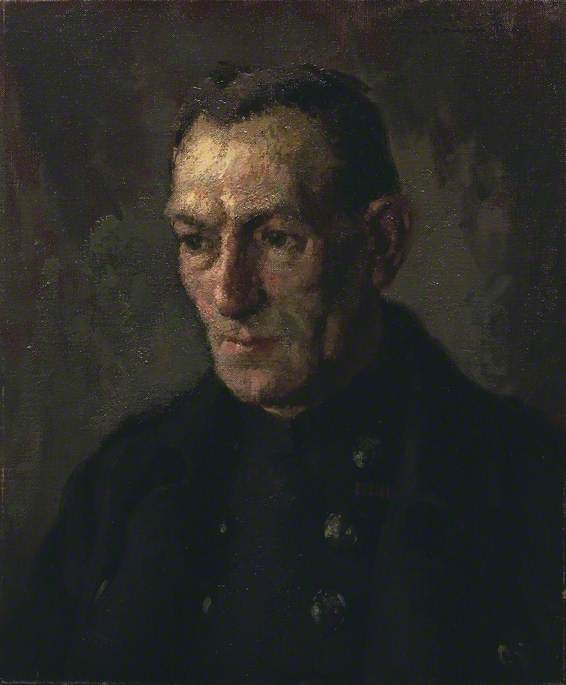 Auxiliary Fireman H. Barker, Gm — Arthur Ralph Middleton Todd