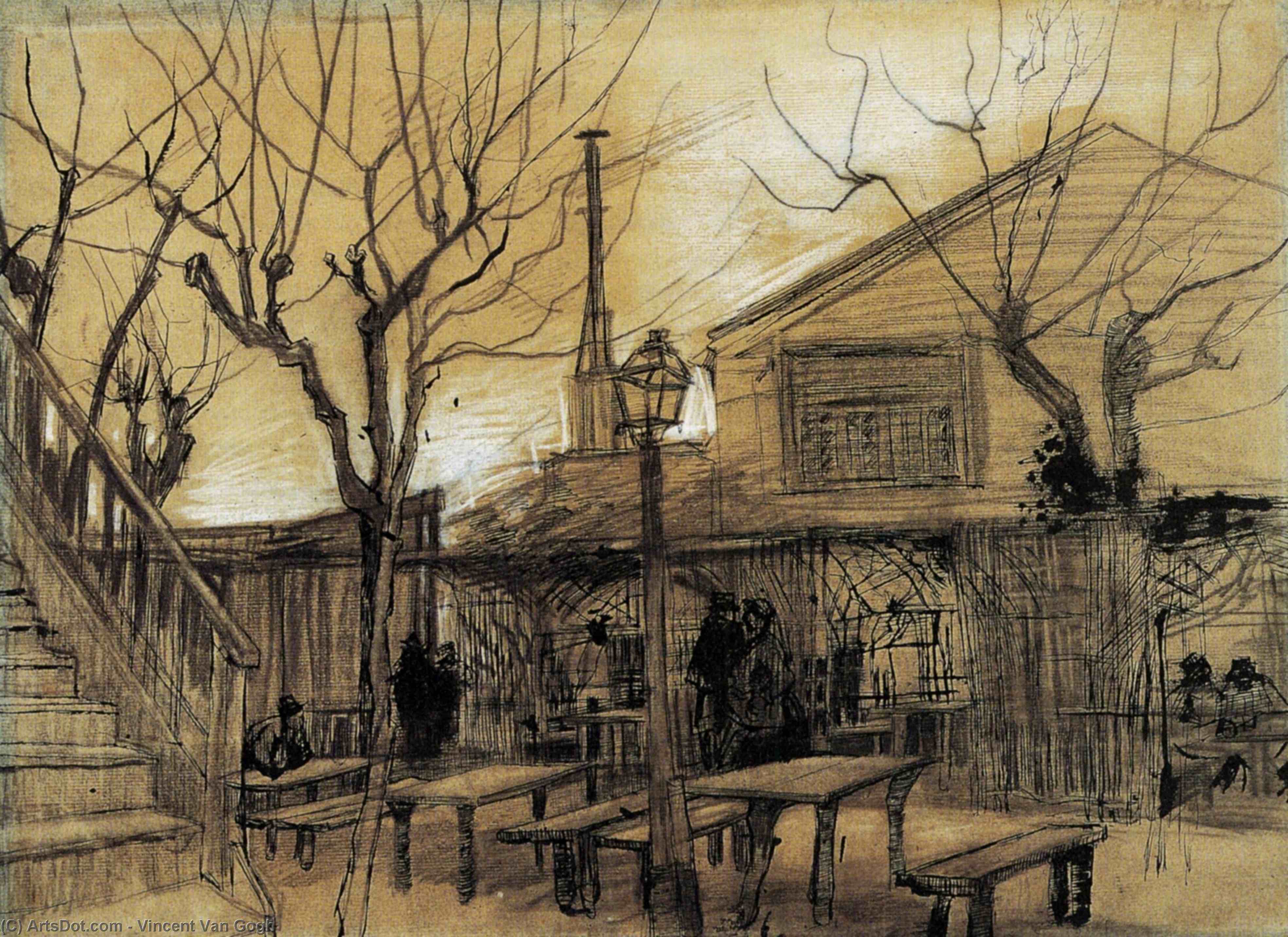 Guinguette — Vincent Willem Van Gogh