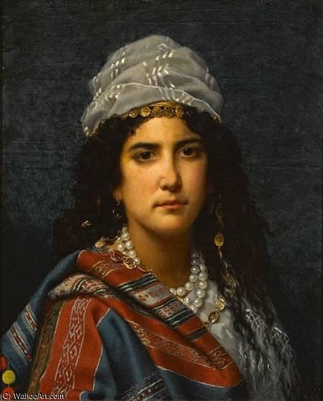 The Gypsy Girl — Jan Frederik Pieter Portielje