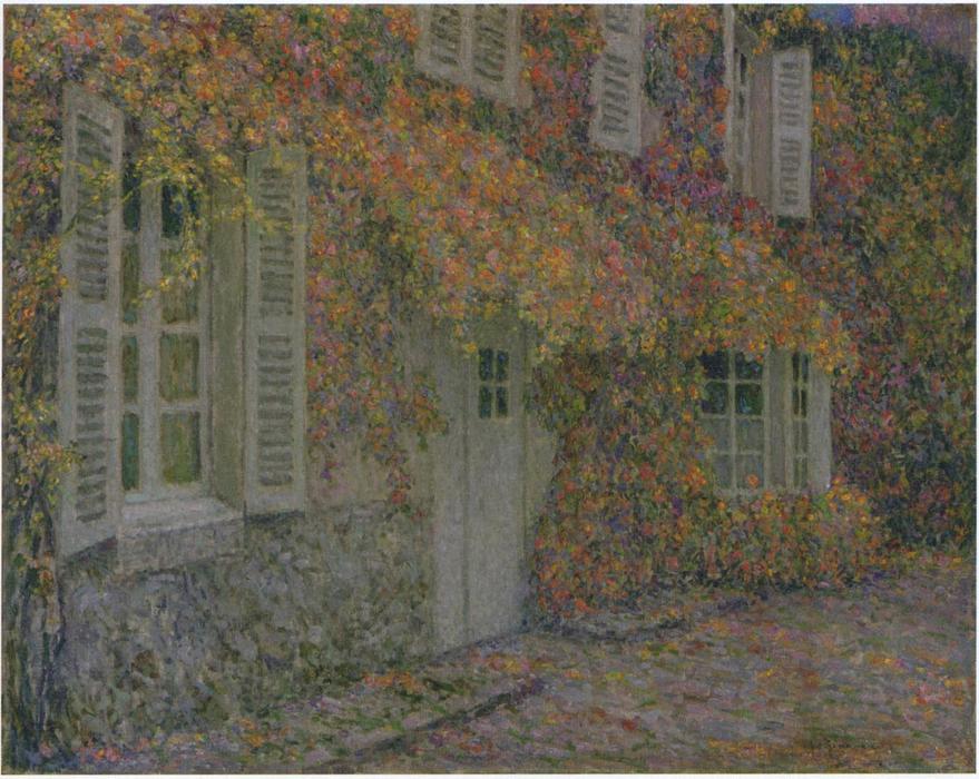 Mansion In Autumn — Henri Le Sidaner