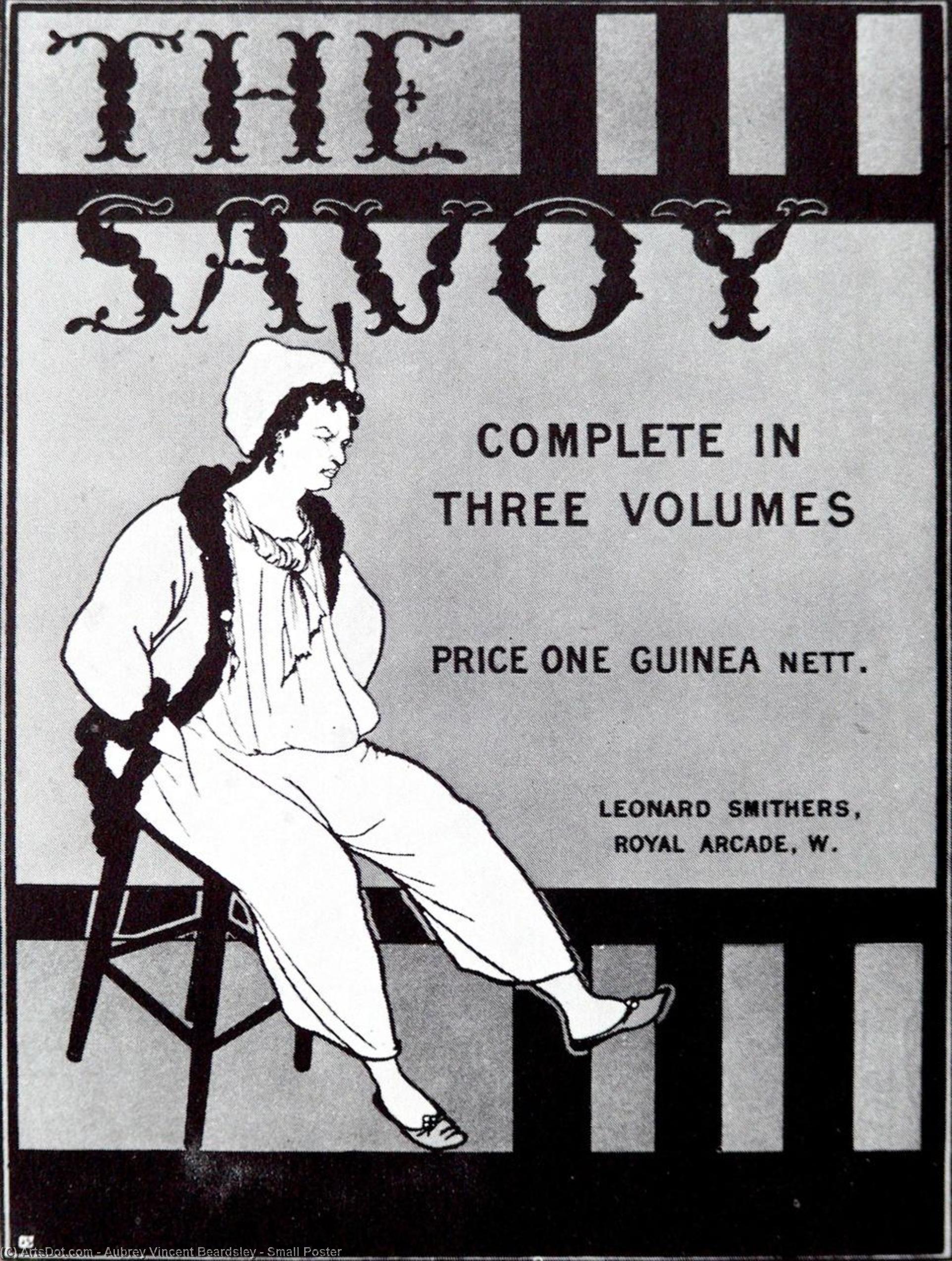 Small Poster — Aubrey Vincent Beardsley