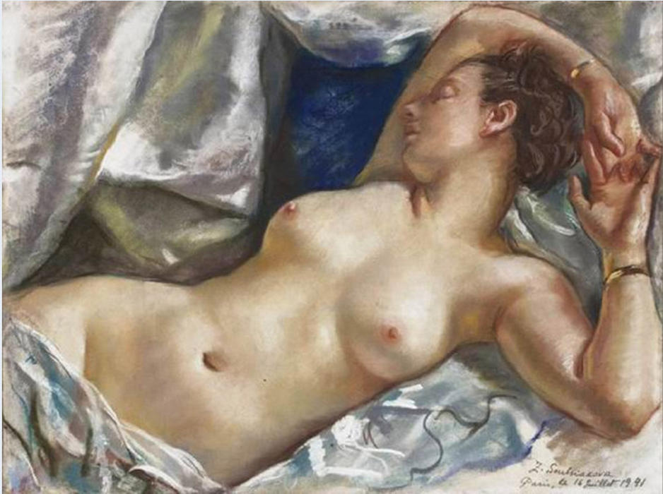 Nude Naturschitsa — Zinaida Serebriakova