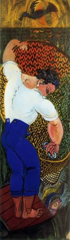 The Fisherman With Net — Raoul Dufy