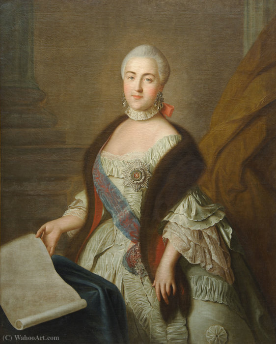 Portrait Of Grand Duchess Catherine Alexeyevna — Ivan Petrovich Argunov