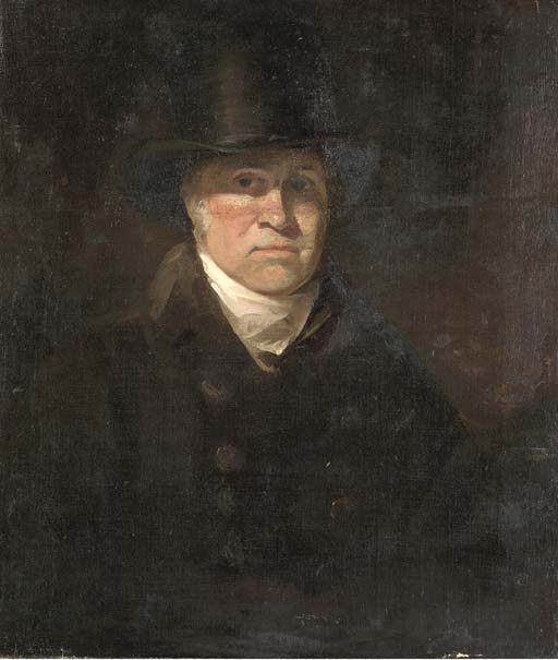 Portrait Of A Gentleman, Probably Nathaniel Plimer — Andrew Geddes
