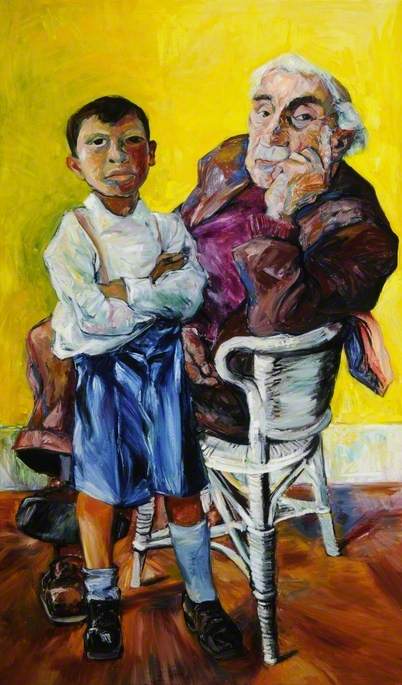 Old Man And A Boy — Peter De Francia