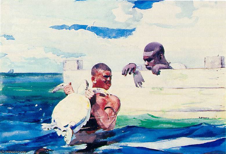 The Turtle Pound Brooklyn Museum, New York — Winslow Homer