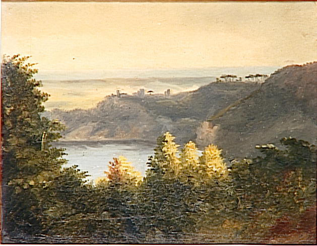 Vue Du Lac De Nemi — ピエール・ド・ヴァランスィエンヌ