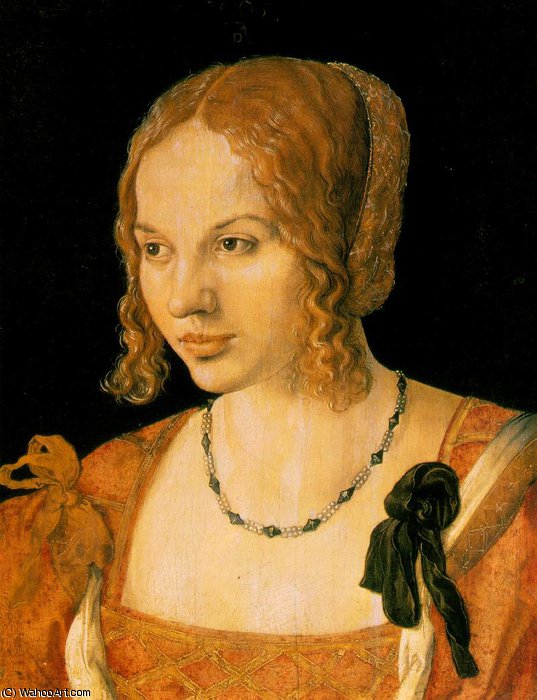 Porträt Einer Venezianischen Frau — Albrecht Dürer