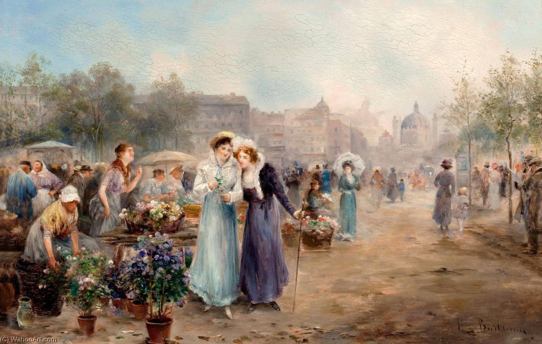 The Flower Market — Emil Barbarini