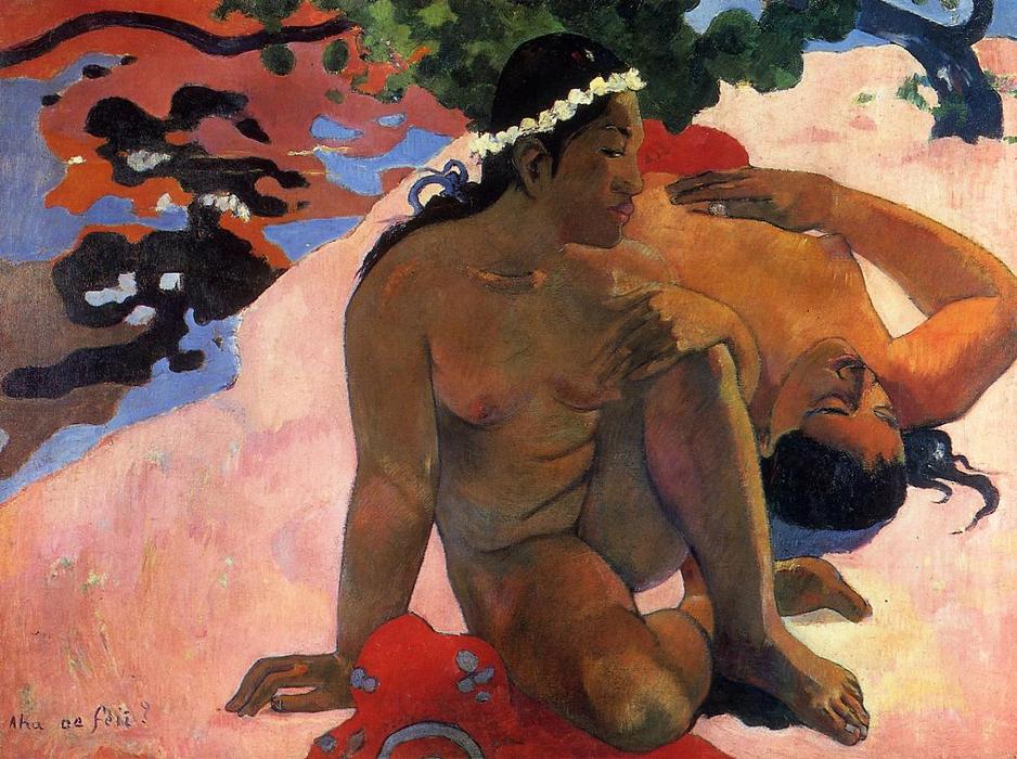 ¿tienes Celos? — Eugène Henri Paul Gauguin