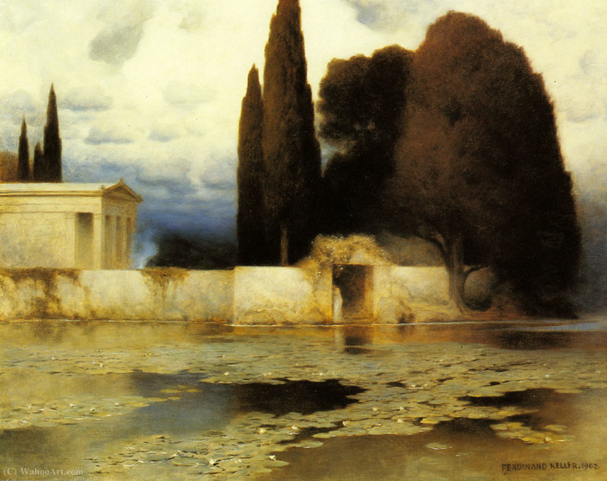 A Classical Landscape — Ferdinand Keller