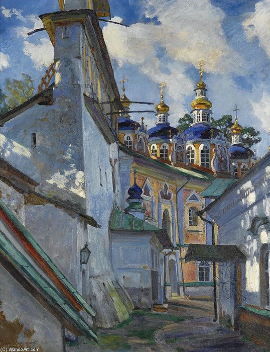 View Of The Monastery Of The Caves — Sergey Arsenievich Vinogradov