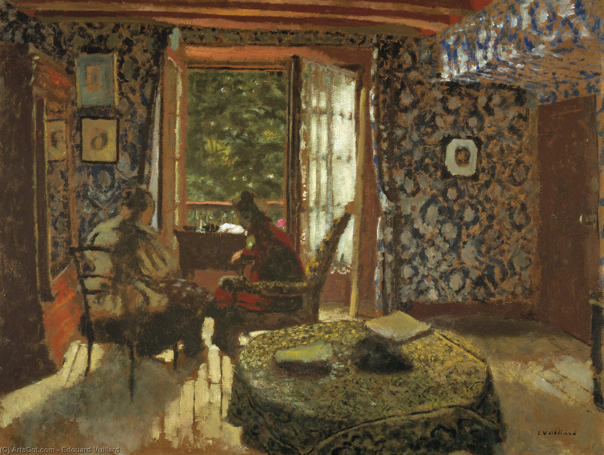 Interior — Jean-édouard Vuillard