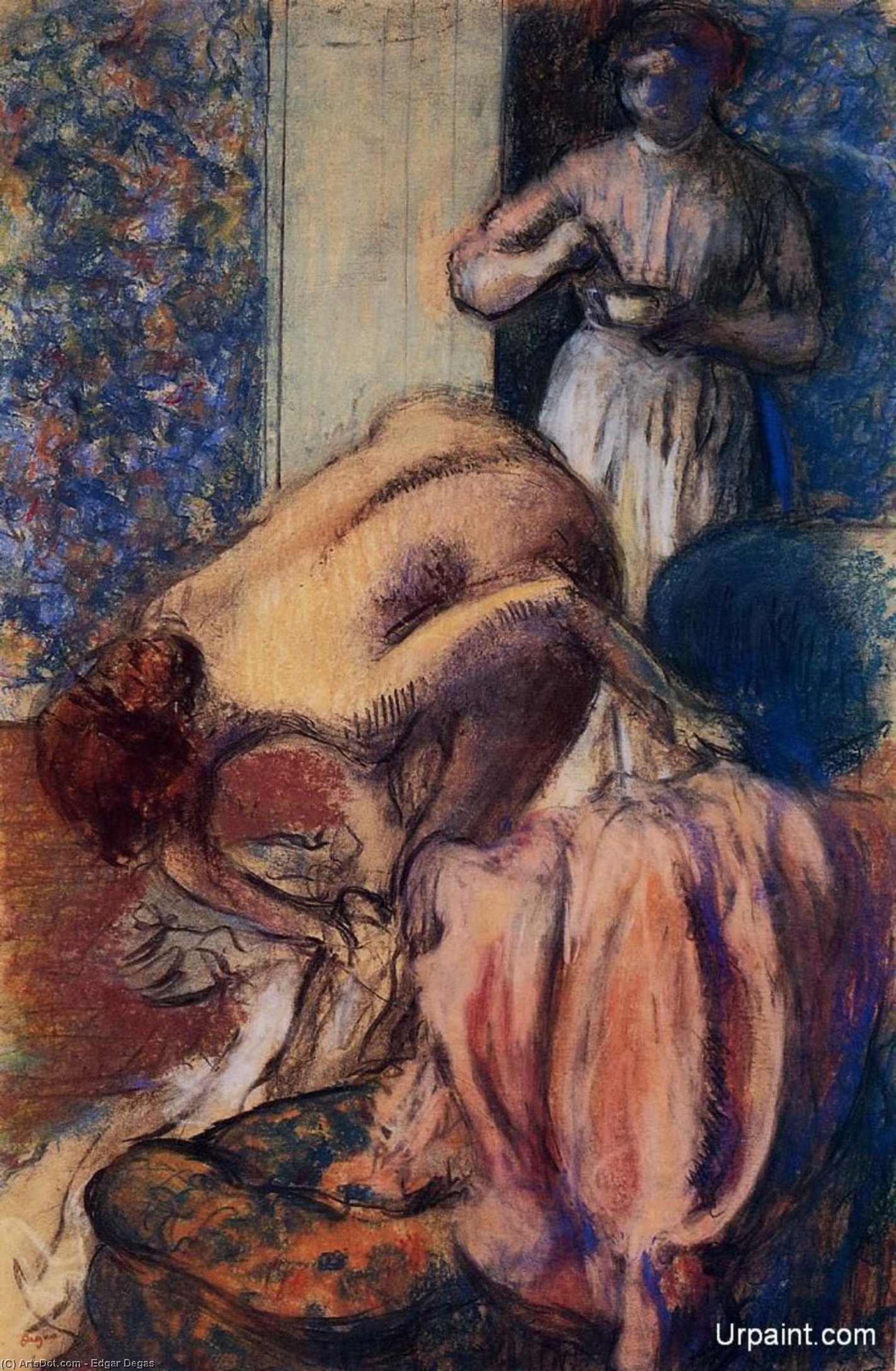 Breakfast After Bathing (aka The Cup Of Coffee) — Edgar Degas