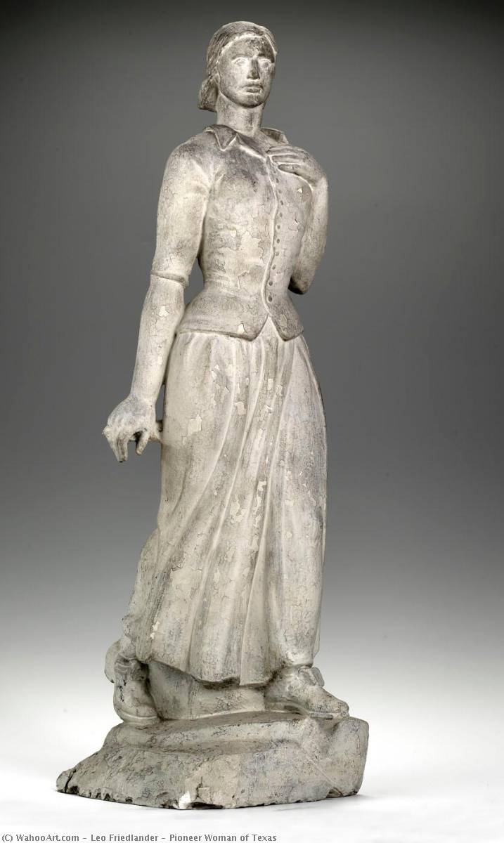 Pioneer Woman Of Texas — Leo Friedlander