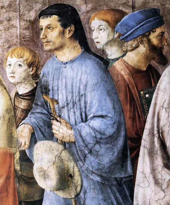 St. Stephan Verteilt Almosen (detail) — Fra Angelico