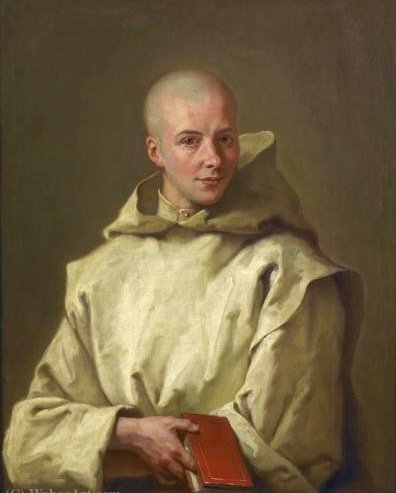 Portrait Of Dom Baudouin Du Basset Of Gaillon — Jean Restout Ii