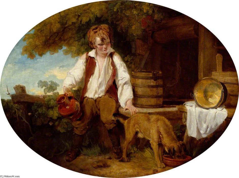 A Peasant Boy — Франсис Уителли