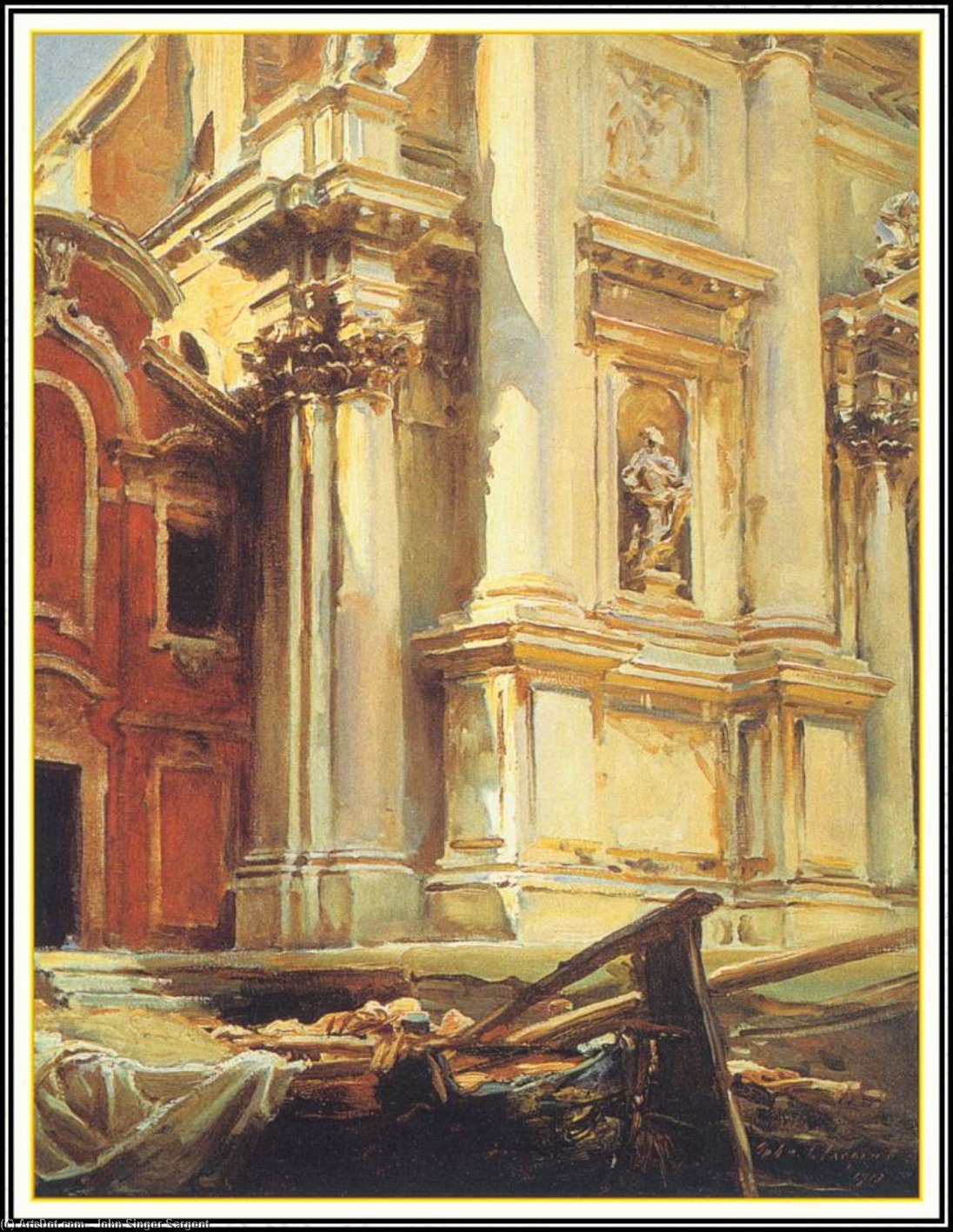 Corner Of The Churchof St Stae Venice — John Singer Sargent