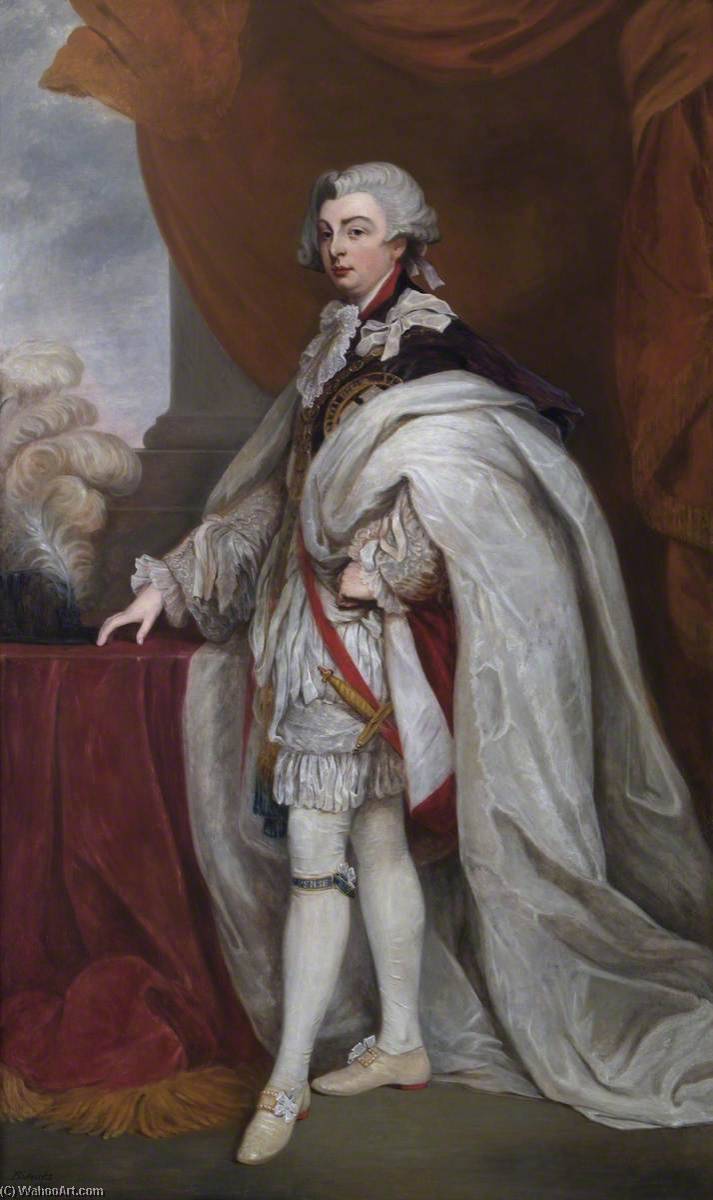 Hrh George (1762–1830), Prince Of Wales, Kg — Barnett Samuel Marks