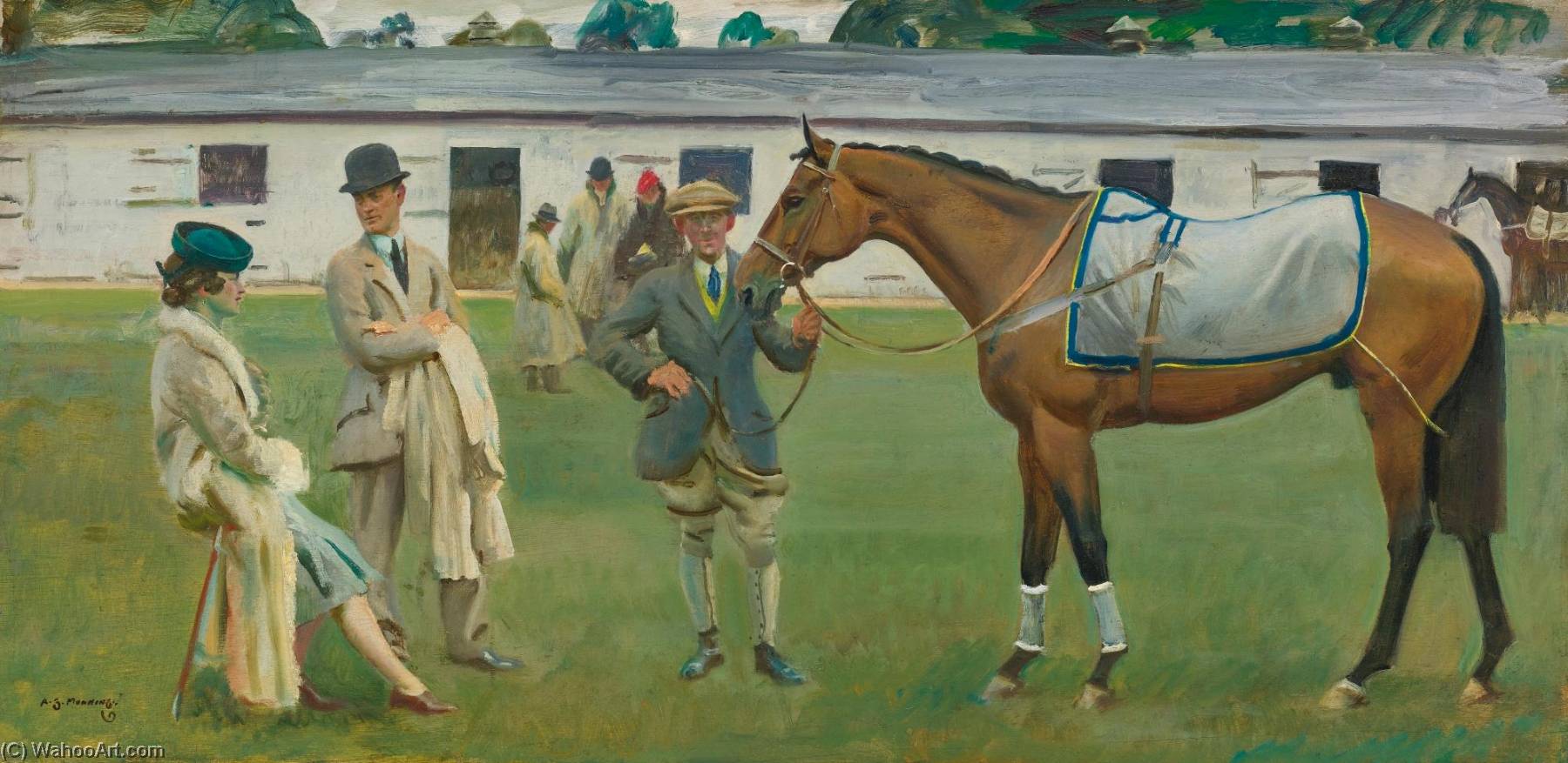 Kempton Park Stables — Sir Alfred James Munnings