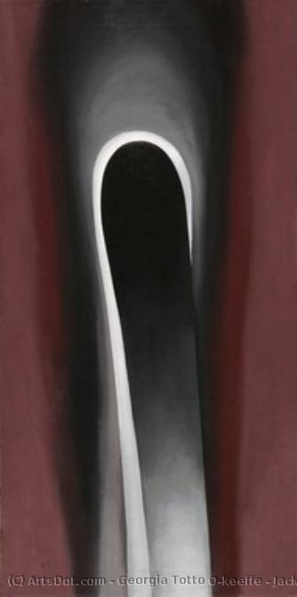 Jack-in-the-pulpit No. Vi — Georgia O'keeffe
