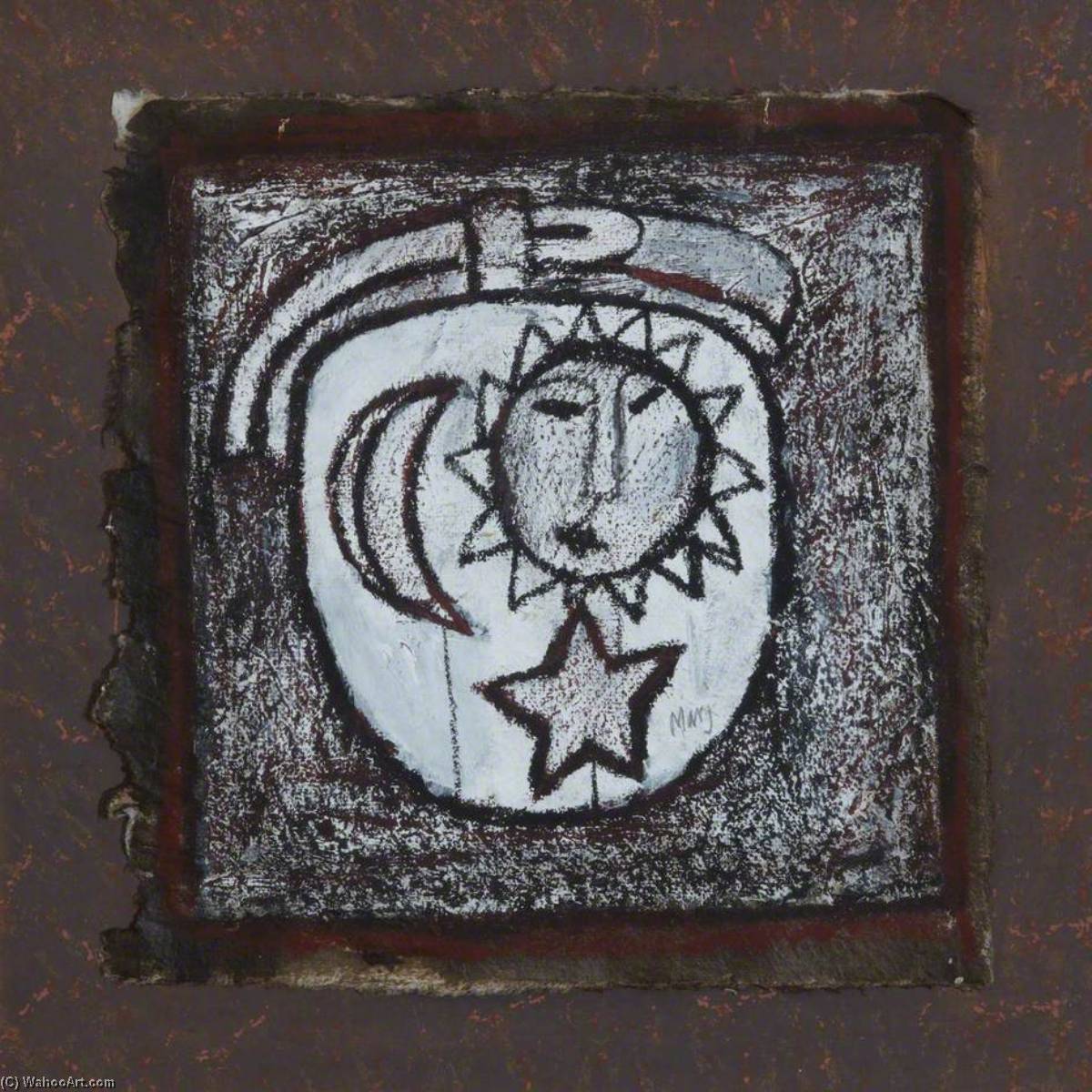 Eagle And Jaguar Warriors (sun, Moon, Star) — Marj Bond