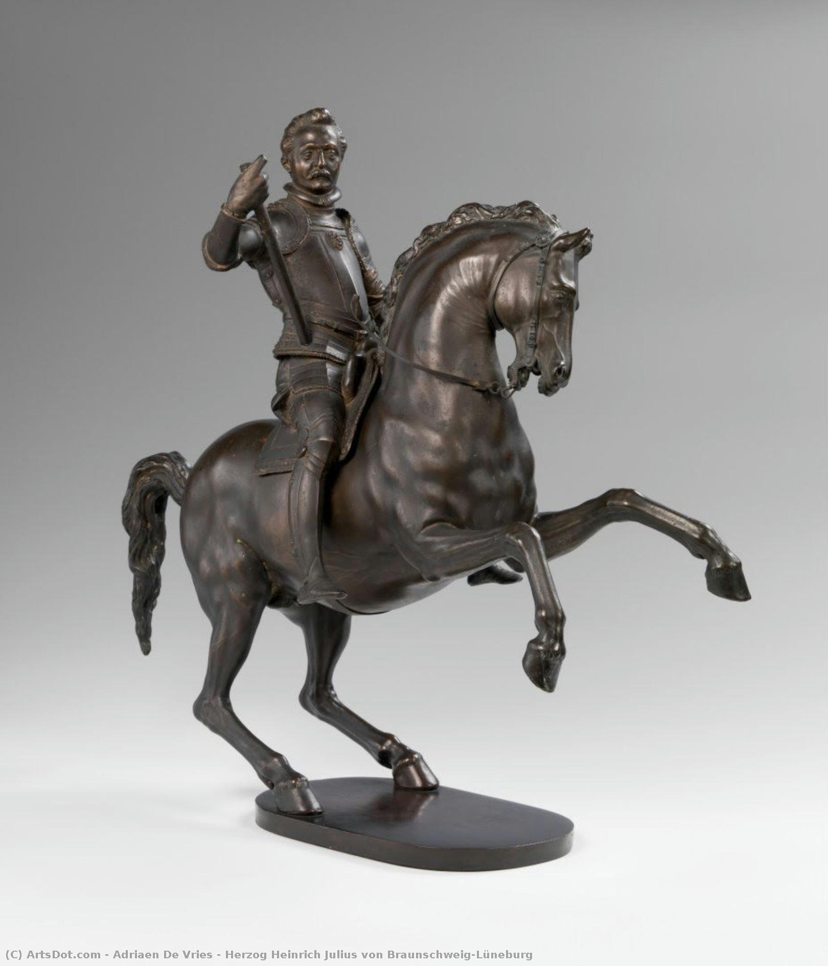 Herzog Heinrich Julius Von Braunschweig-lüneburg — Adriaen De Vries