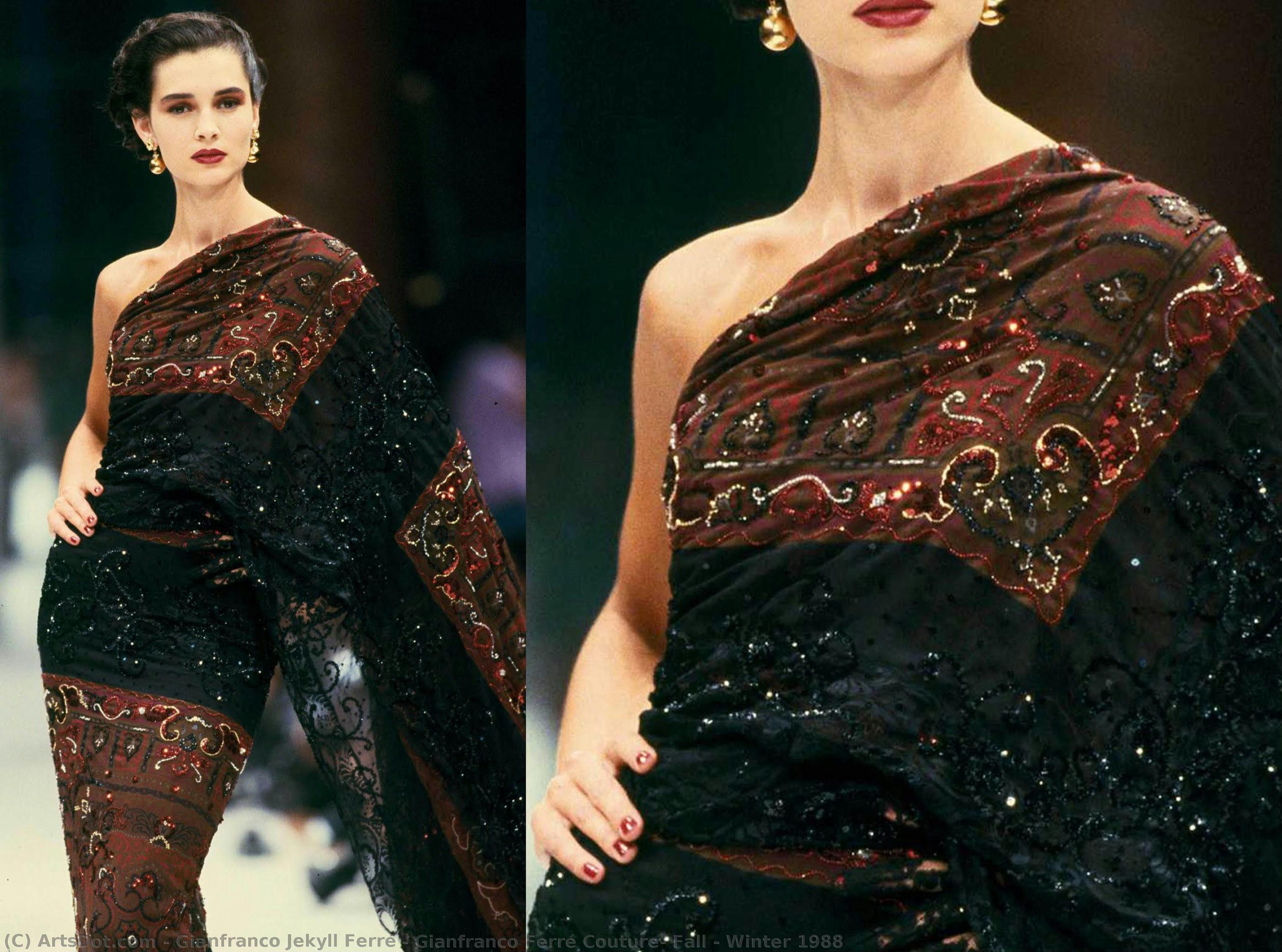 Gianfranco Ferré Couture, Fall / Winter 1988 — Gianfranco Ferré