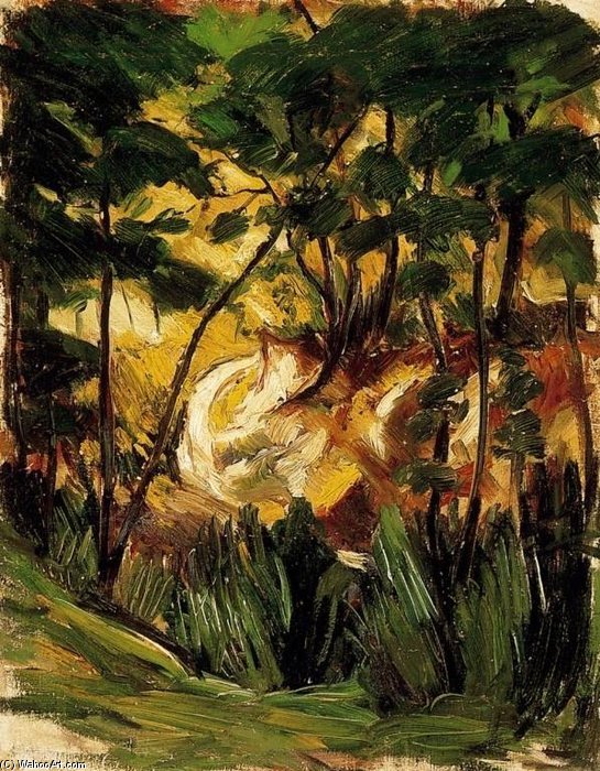 Forest Path — Bertalan Pór