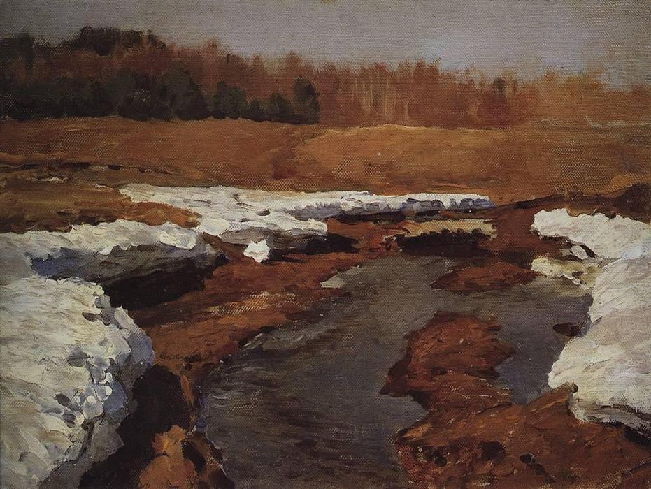 Springtime. The Last Snow. — イサク・イリイチ・レヴィタン