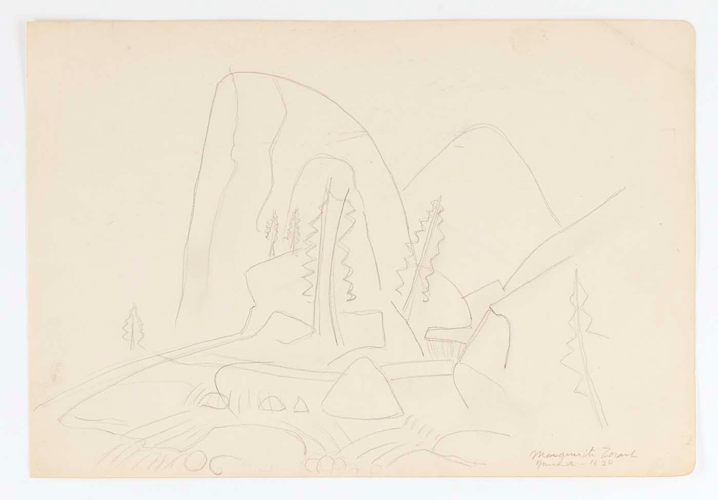 (landscape) — Marguerite Zorach