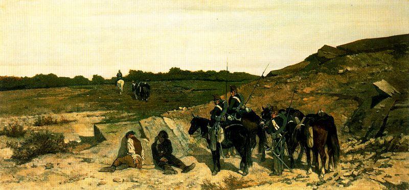Episode In The Campaign Against Banditry — Giovanni Fattori