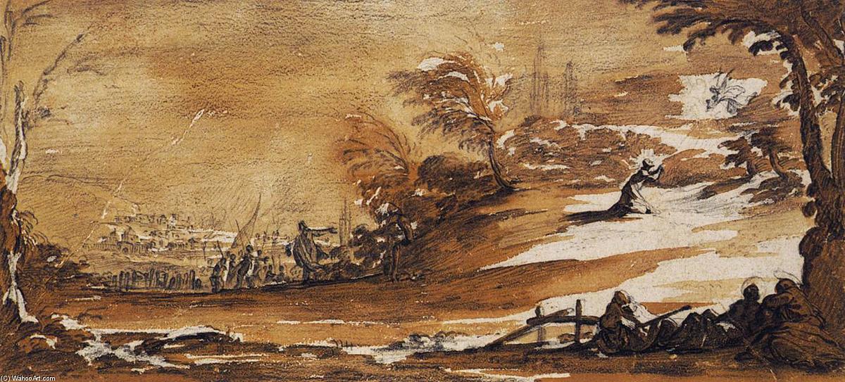 The Agony In The Garden — Jacques Callot