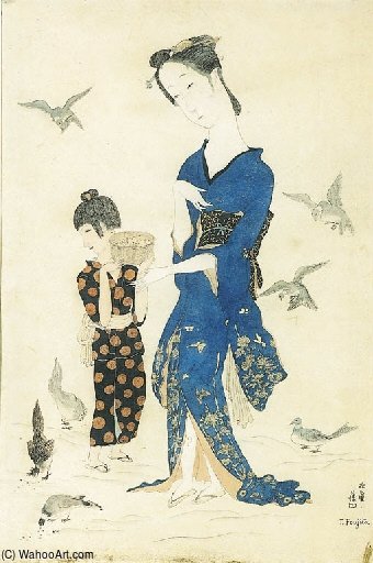 Scène Japonaise — Léonard Tsuguharu Foujita