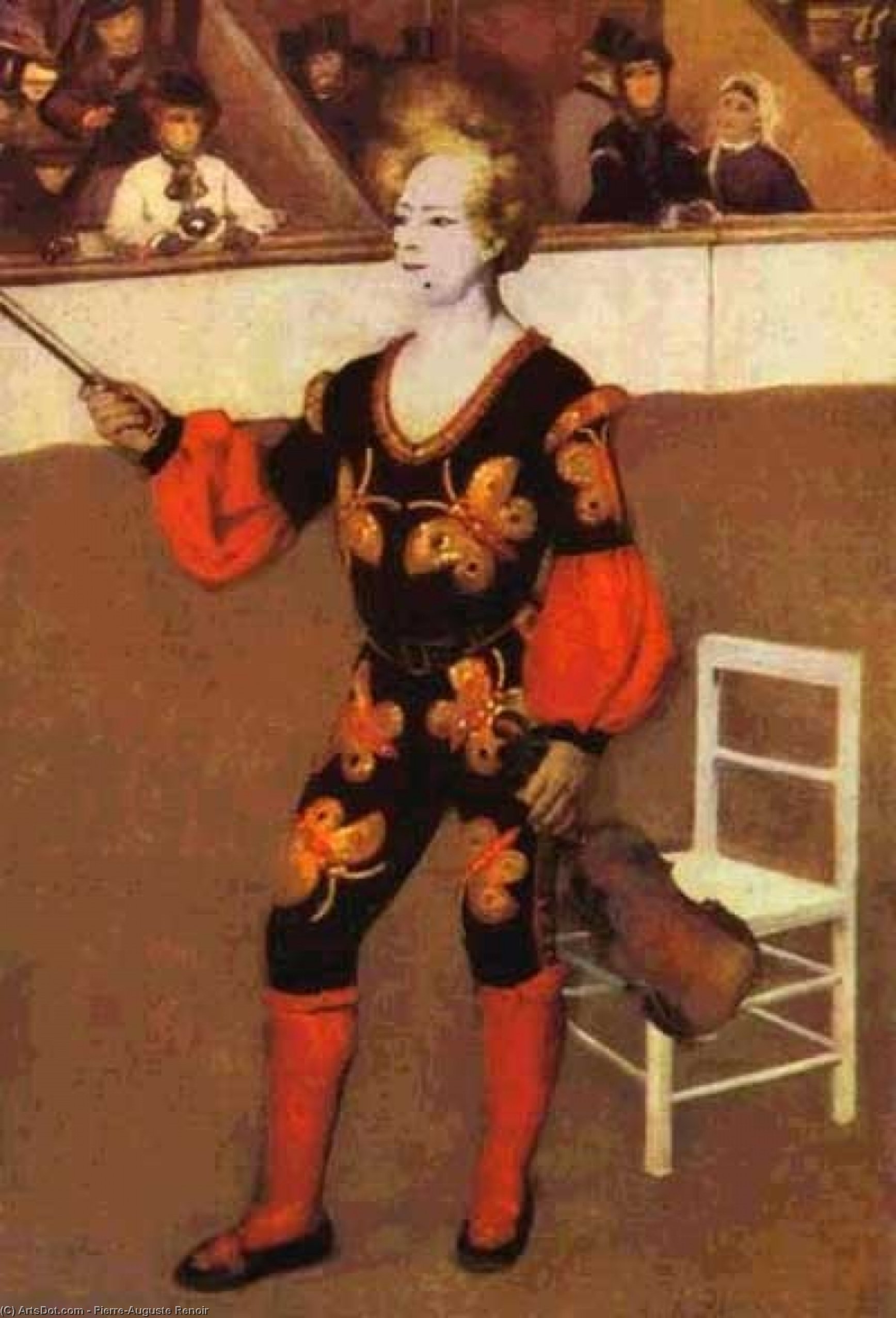 Clown — ピエール＝オーギュスト・ルノワール