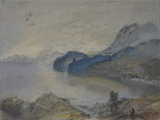 Lake Como Looking Towards Lecco — Джозеф Маллард Уильям Тернер