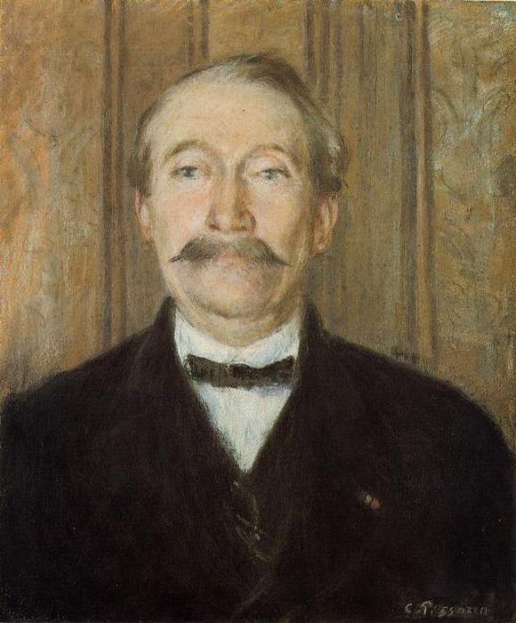 Portrait Of Pere Paleille, Pontoise — Camille Pissarro