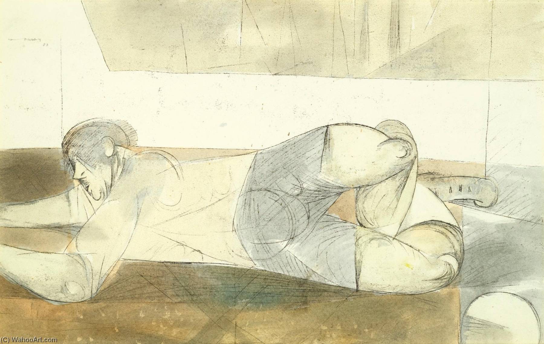 Reclining Figure — Louis Le Brocquy