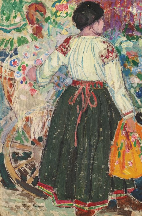 Evelyn In Russian Costume — Leon Shulman Gaspard