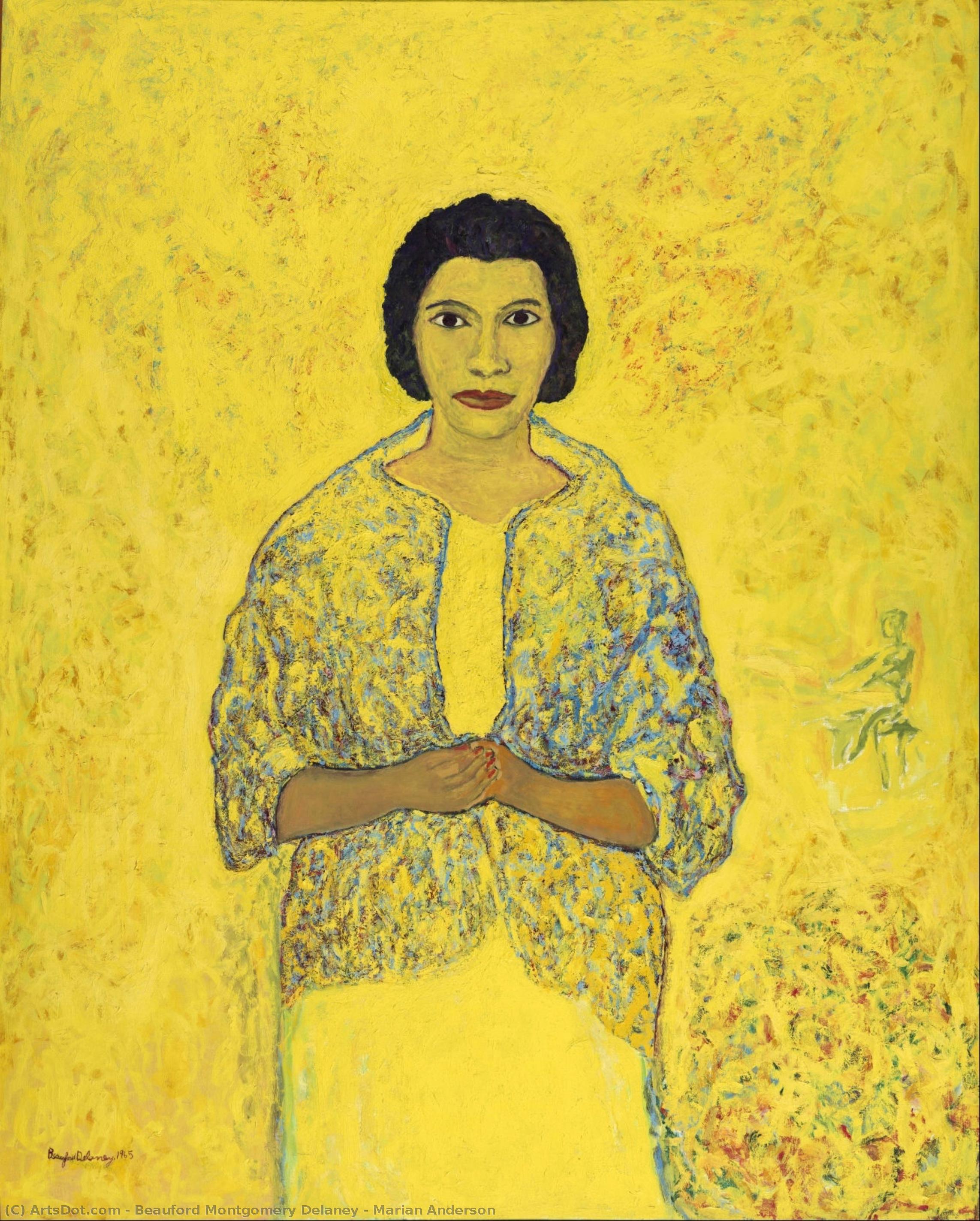 Marian Anderson — Beauford Montgomery Delaney